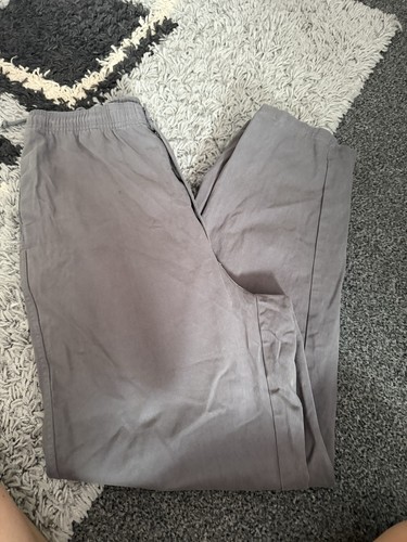 Grey smart trousers - waist, 34