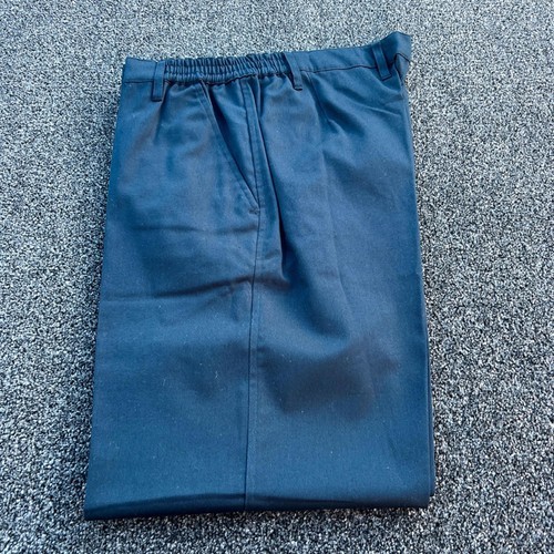 Chums navy cotton trousers 34w - chums,