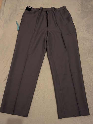 Mens grey elasticated formal