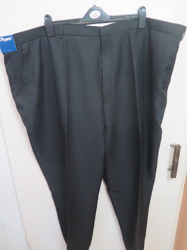Men black dress trousers - men's,