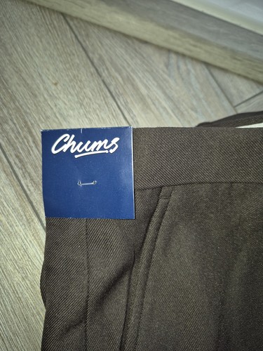 Mens brown tailored trousers